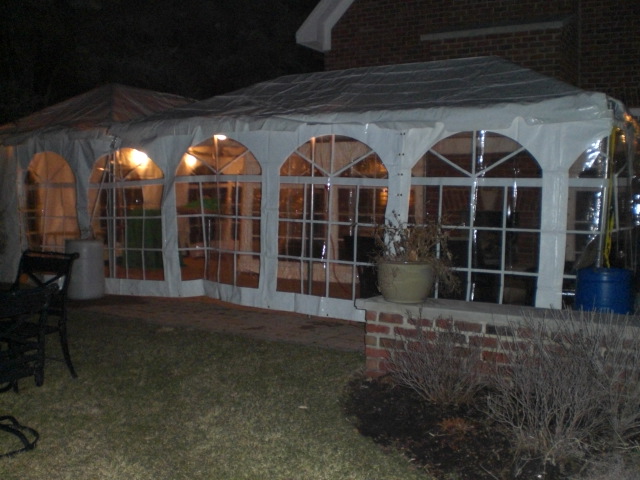 Frame Tents with Cathedral Windows