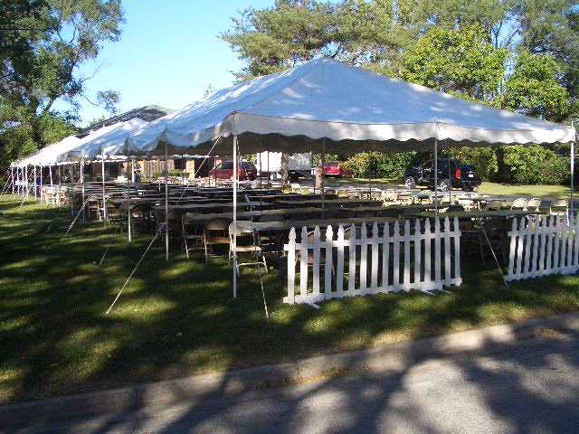 Multiple Canopy Tents